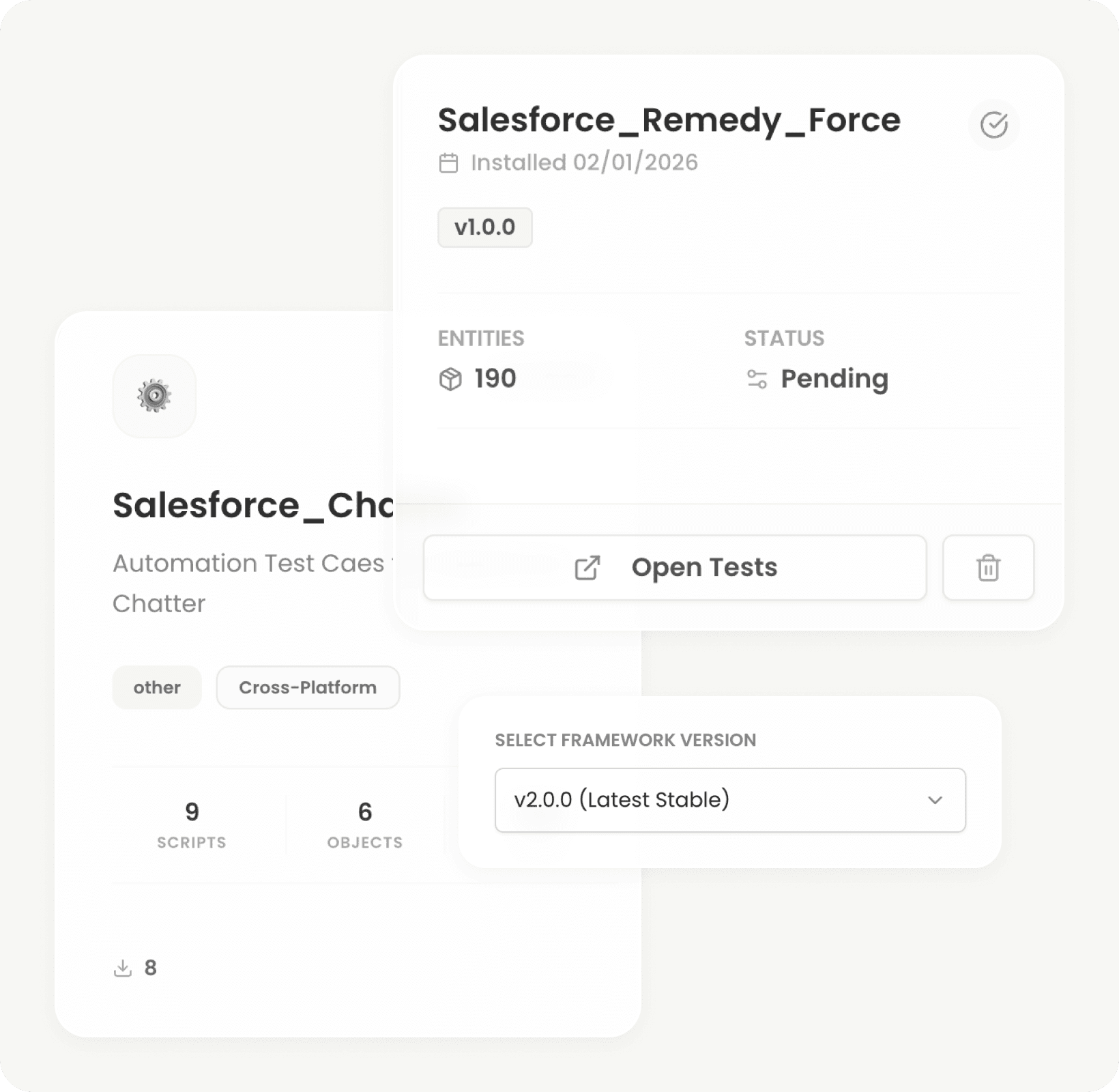 Simplify Salesforce Testing. Accelerate Business Impact.